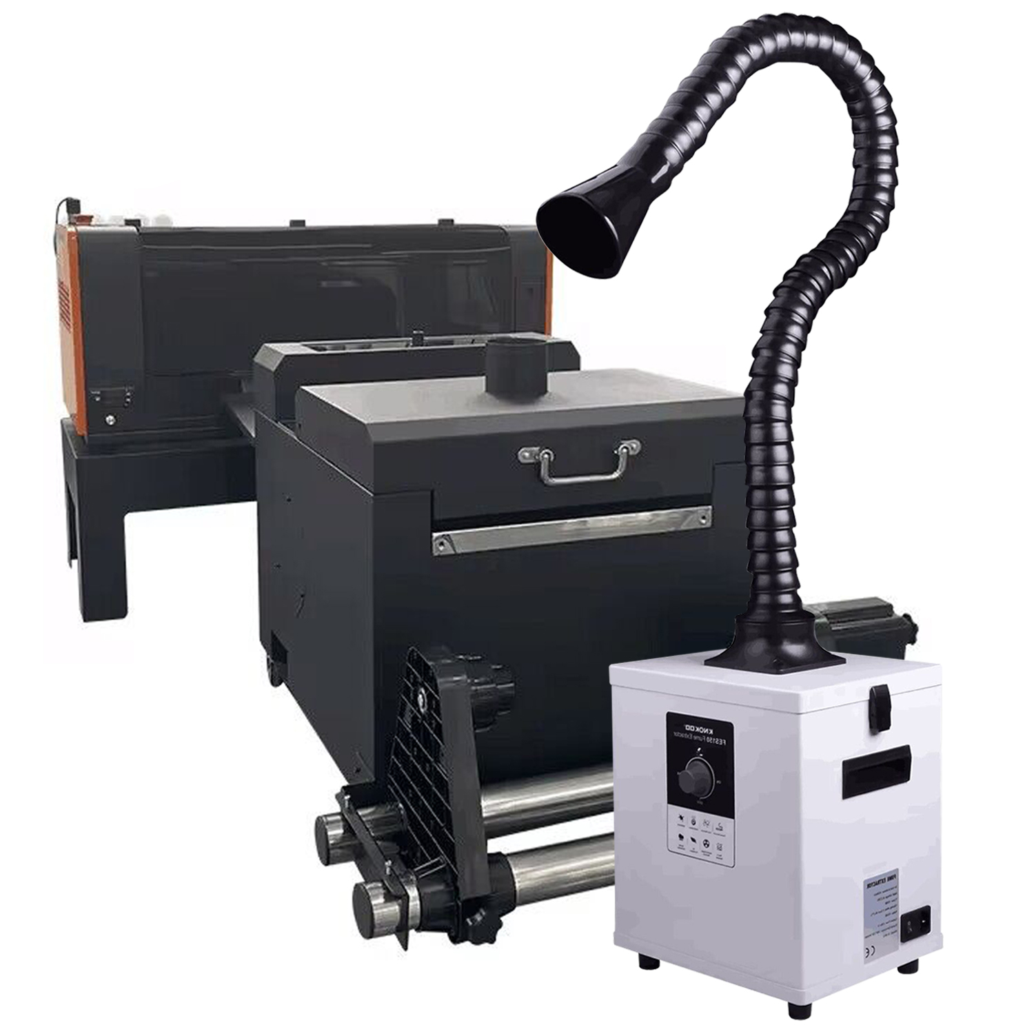 Fume Extractor Laser - KNOKOO Upgrade Oil absorbing Fliter DTF