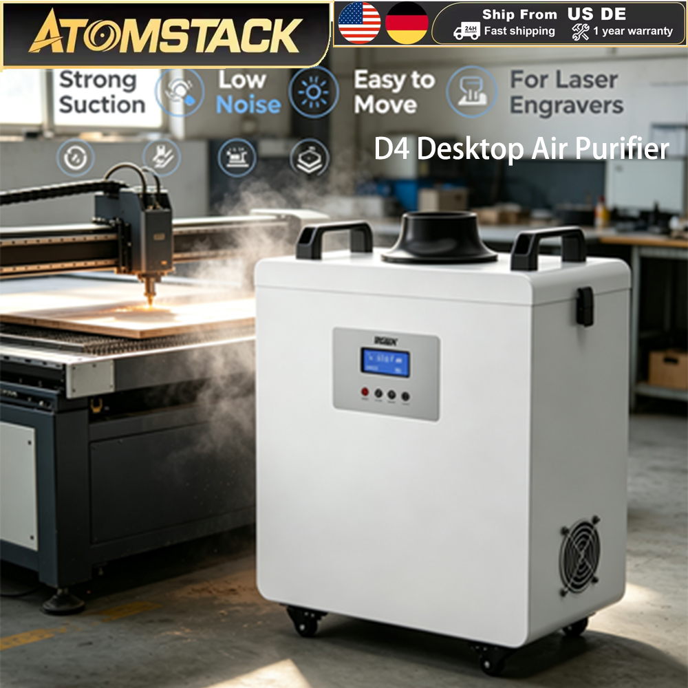 Fume Extractor Laser - ATOMSTACK IKIER D4 Air Purifier Fume