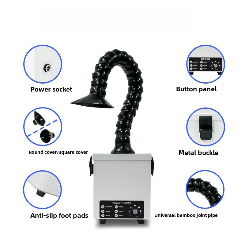 Fume Extractor Laser - Solder Smoke Absorber Desktop Fume Extractor