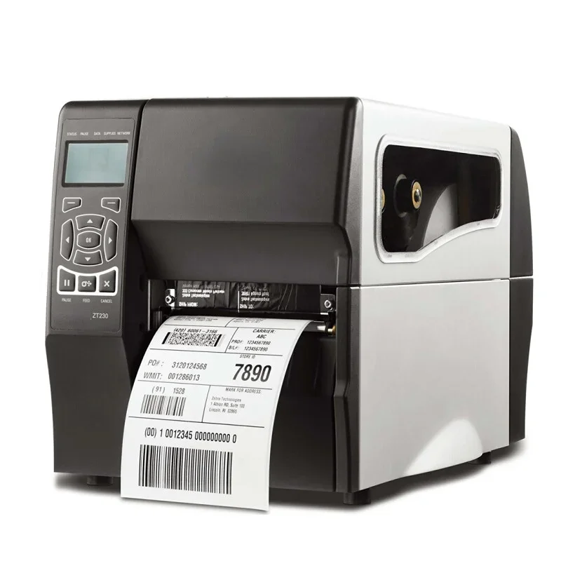 Upgrade ZT230 203dpi Industria - Industrial Laser Label Printer ulasan dan harga