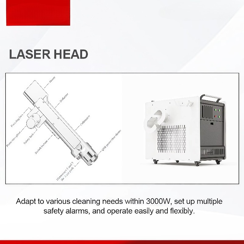 Industrial Handheld Laser Clea - Industrial Handheld Laser ulasan dan harga