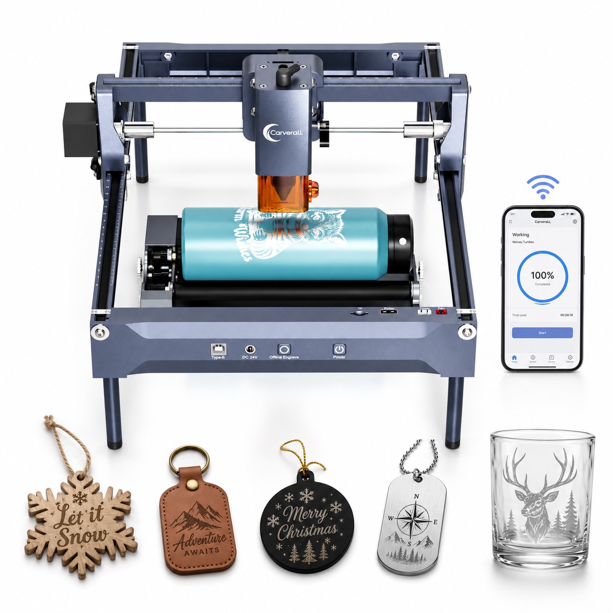 Carverall K15 Pro Laser Engrav - Fiber Laser Cutting Machine ulasan dan harga