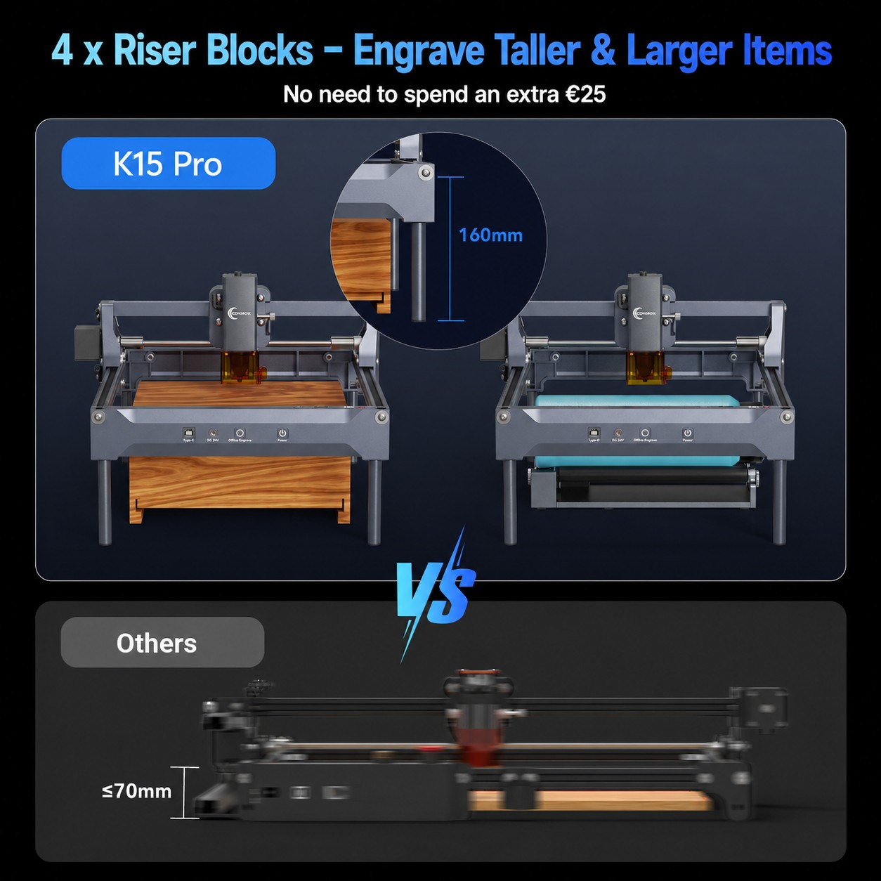 Carverall K15 Pro Laser Engrav - Fiber Laser Cutting Machine ulasan dan harga