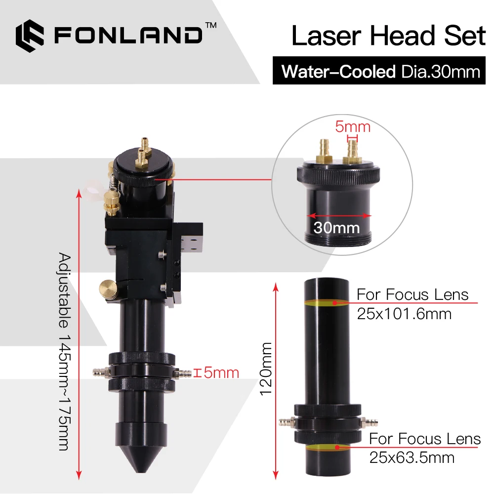 FONLAND Laser Head Interface M - Co2 Laser Mirror ulasan dan harga
