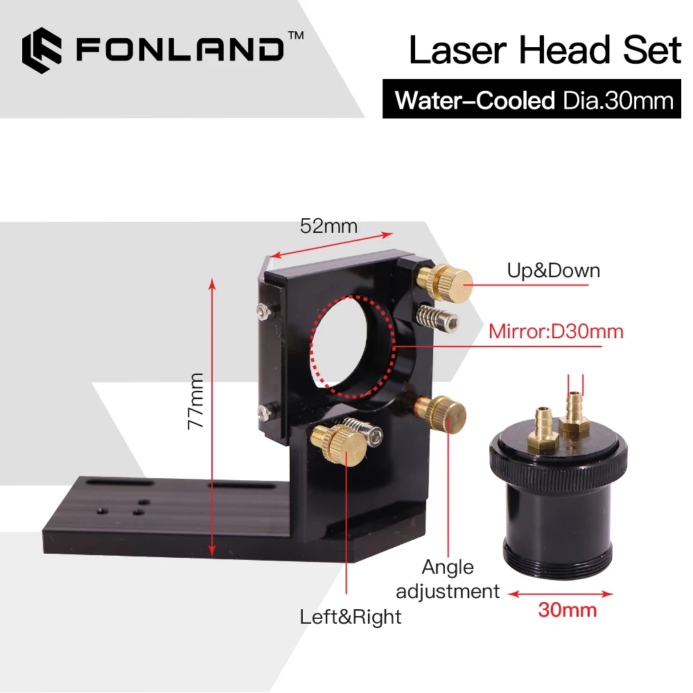 FONLAND Laser Head Interface M - Co2 Laser Mirror ulasan dan harga