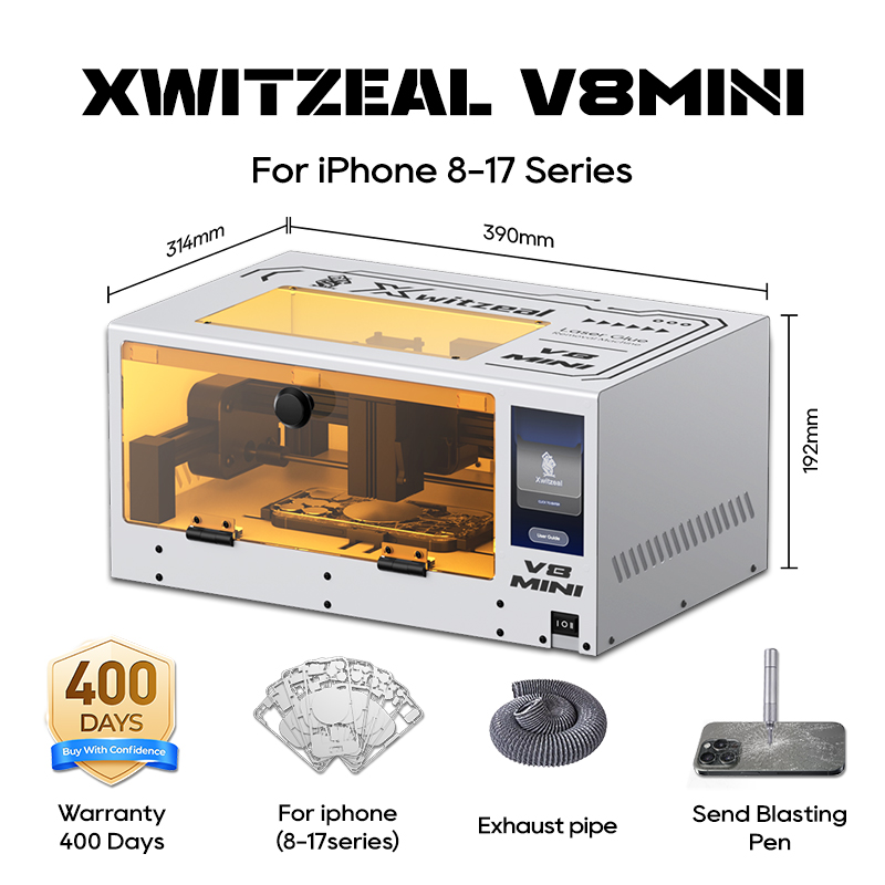 Xwitzeal® V8 MINI Laser Glue R - Industrial Handheld Laser ulasan dan harga