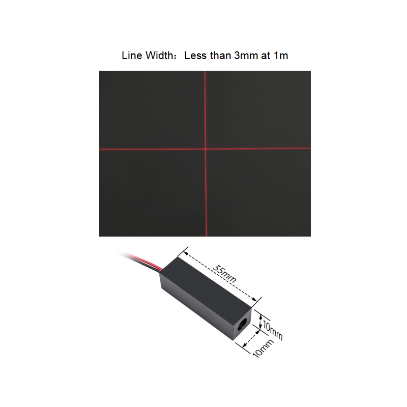 Compact Red Cross Laser Module - Industrial Grade Laser ulasan dan harga