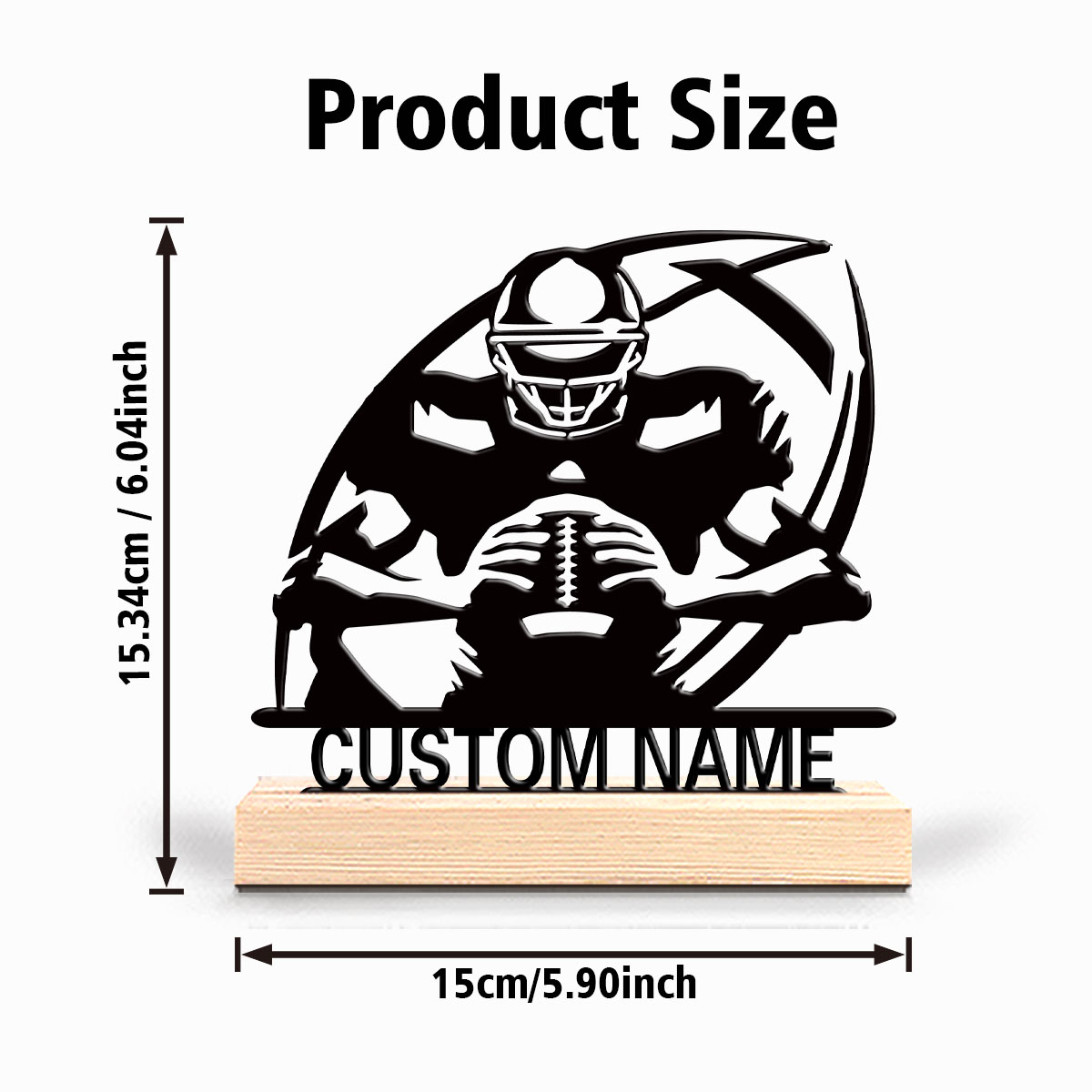 1pc Metal Art Desktop Decorati - Desktop Laser Engraver ulasan dan harga
