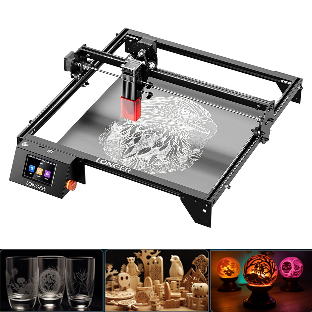 LONGER 20W Laser Engraver & Cu - Industrial Grade Laser ulasan dan harga