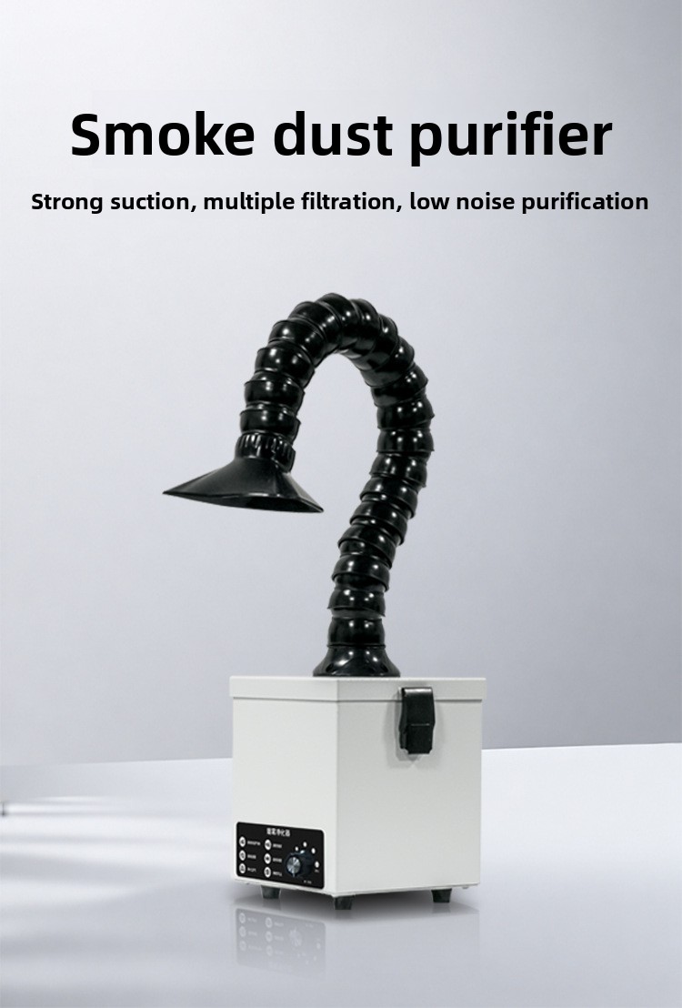 Solder Smoke Absorber Desktop  - Fume Extractor Laser ulasan dan harga