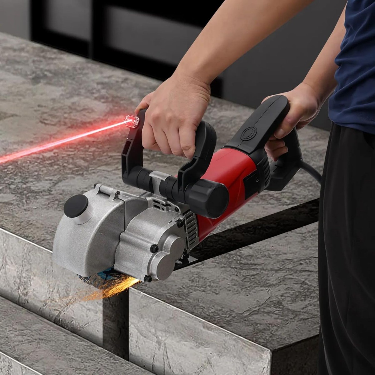 Wall Chaser 125mm 2800W, Chann - Industrial Handheld Laser ulasan dan harga